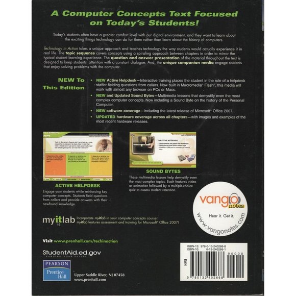 Technology in Action Introductory 4th Edition by Alan Evans and Kendall Martin - Picture 2 of 2